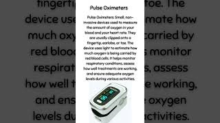 Pulse Oximeters [upl. by Meerak]