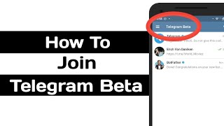 How To Join Telegram Beta [upl. by Thirzia601]