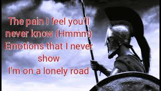 Spartan Soldier by Tommy Lee Video Lyrics [upl. by Eadahs]