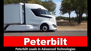 Peterbilt Leads In Advanced Technologies [upl. by Kravits]