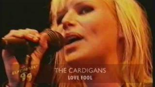 The Cardigans  Lovefool live [upl. by Yelsnya]