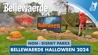 Bellewaerde Halloween 2024  Belgium NonDisney Parks Series [upl. by Ennairol317]