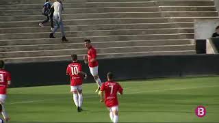 Victoria 02 del RCD Mallorca B contra el Constancia [upl. by Oilime235]