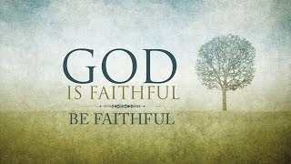 Attributes of God  God is Faithful Be Faithful  Paul Tanchi [upl. by Sudoeht797]