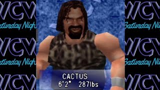 Cactus Jack theme amp entrance  WCW Saturday Night by GM Spectre Nintendo 64 [upl. by Gerald]