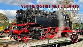 VSM HERFSTRIT MET DE 64 415  27 OKTOBER 2024 [upl. by Siro]