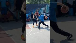 Delivery man EXPOSES Streetball Hoopers and BREAKS ANKLES [upl. by Shull]