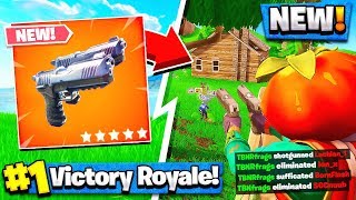 NEW Fortnite DUAL PISTOL GAMEPLAY  Fortnite Battle Royale [upl. by Atniuqal]