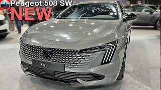 New Peugeot 508 SW Plug In Hybrid 2024  Visual OVERVIEW interior amp exterior [upl. by Lambertson928]