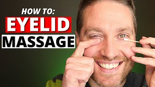 BEST EYELID MASSAGE GUIDE How To Do Meibomian Gland Expression For Dry Eyes MGD And Styes [upl. by Sussi]