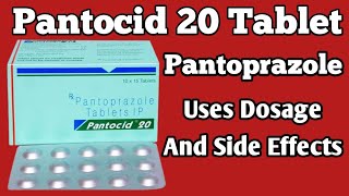 Pantocid 20 Tablet Uses Dosage And Side effects  Pantoprazole 20 mg [upl. by Giulio]