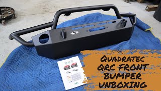 Quadratec QRC Front Bumper Unboxing [upl. by Hooker708]