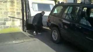 Camper Stuck in Alley  Give it More Gas [upl. by Elmaleh]