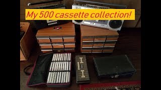 My 500 cassette collection [upl. by Ashatan]