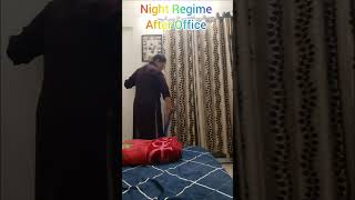 Night Regime after Office ✌️shortvideo nightroutine cleaning youtubeshorts dailyroutines vlog [upl. by Einnod]