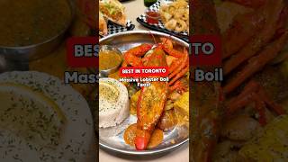 Massive lobster and seafood feast Can you finish all this lobster foodshorts seafoodboil [upl. by Darius]