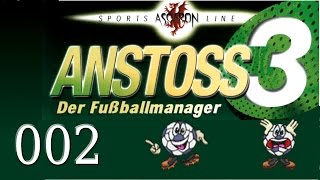 Lets Play Anstoss 3 002  Saisonvorbereitung  deutschgerman gameplay [upl. by Noli]