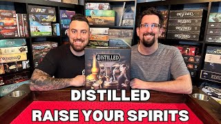 Distilled Board Game Review  First Impression  Paverson Games [upl. by Retrak]