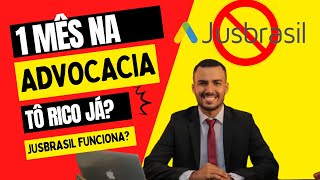 1 MÊS NA ADVOCACIA VALEU A PENA JUSBRASIL OPINIÃO SINCERA [upl. by Breanne492]