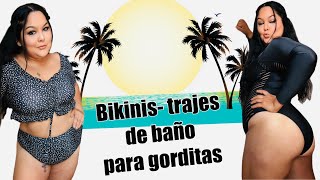 Bikinis y trajes de baños para gorditas [upl. by Eimareg485]