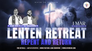 LIVE Lenten Retreat Repent and Return 1 March 2024 Divine UK [upl. by Queri618]