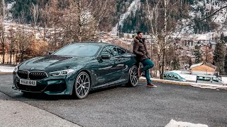 We drove a BMW 840d 12hrs straight to Geneva ft Joe Achilles  BMW 8 Series 2019 [upl. by Sorgalim]