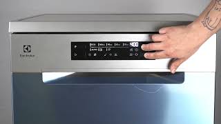 Electrolux Dishwasher ESM64840SX  Cancel Program  Stop Program [upl. by Mendy174]