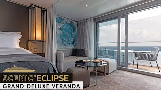 Scenic Eclipse  Grand Deluxe Veranda Suite Walkthrough Tour amp Review 4K  Scenic Luxury Cruises [upl. by Bogie]