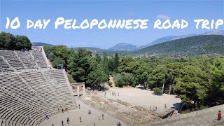 Peloponnese Greece  10 Day Road Trip 2022 [upl. by Fineberg]