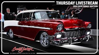 2024 SCOTTSDALE THURSDAY LIVESTREAM  Thursday January 25  BARRETTJACKSON 2024 AUCTION [upl. by Gabriele]