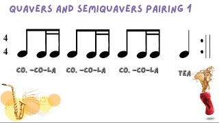 SemiquaversSixteenth Notes Paired with Quavers [upl. by Anig]