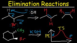 Organic Chemistry Elimination Reactions  E1 E2 E1CB [upl. by Evangelin]