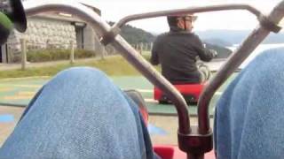 熊本 芦北海浜総合公園 ﾛｰﾗｰﾘｭｰｼﾞｭ  kumamoto Japan rollerluge [upl. by Atoiyanap]