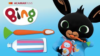 The Toothbrushing song 🎵  Bing Music amp Songs  Bing English [upl. by Einwahr542]