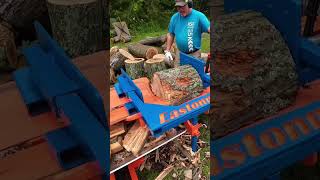 Eastonmade 24D logsplitter diesel firewood [upl. by Huberman]