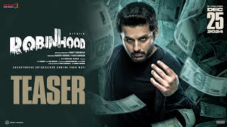 Robinhood Official Teaser  Nithiin  Sreeleela  Venky Kudumula  GV Prakash  Mythri Movie Makers [upl. by Bray]