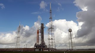 Watch live Countdown to Artemis 1 launch at Kennedy Space Center in Cape Canaveral [upl. by Sanferd423]