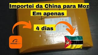 UNBOXING DE IMPORTADOS DA CHINA PARA MOÃ‡AMBIQUE EM APENAS 4 DIAS [upl. by Anires]