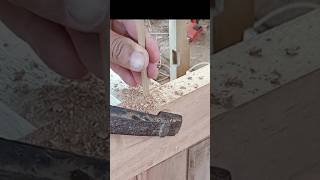 nailing using bamboo shorts fyp trending diywoodworking [upl. by Aisayt]