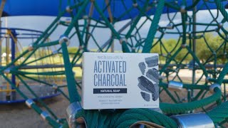 Schmidts activated charcoal bar soap review [upl. by Plantagenet205]