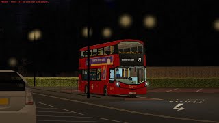 OMSI 2 London  432 Brixton to Anerley Station  MasterSwitch Studios Gen 3 Electroliner LY71GHZ [upl. by Adiraf]