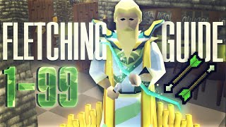 THE ULTIMATE 199 Fletching Guide 2024 OSRS [upl. by Maxi]