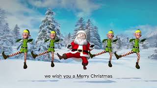 We Wish You A Merry Christmas  Christmas Dance Nursery [upl. by Htes]