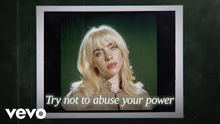 Billie Eilish  Your Power Official Lyric Video [upl. by Llenrev]