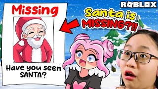 Roblox  Wheres Santa Story  Santa is MISSING [upl. by Shaylyn]