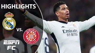 🚨 REAL MADRID DESTROYS GIRONA 🚨 Jude Bellingham scores 2 goals in win  LALIGA Highlights  ESPN FC [upl. by Ellora902]