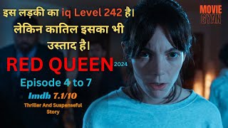 Red Queen Season 1 Episode 4 to 7  Explained In Hindi  summarized hindi [upl. by Inalem166]