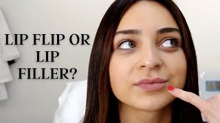 Botox Lip Flip VS Lip Filler Injections ft Isabella Durham [upl. by Rundgren551]