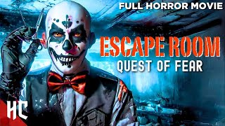 Escape Room Quest Of Fear  Full Thriller Horror Movie  Full Movie  HD English Movie [upl. by Ahsatan183]