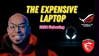 Expensive Gaming Laptop Unboxing 2024 Review [upl. by Namso]